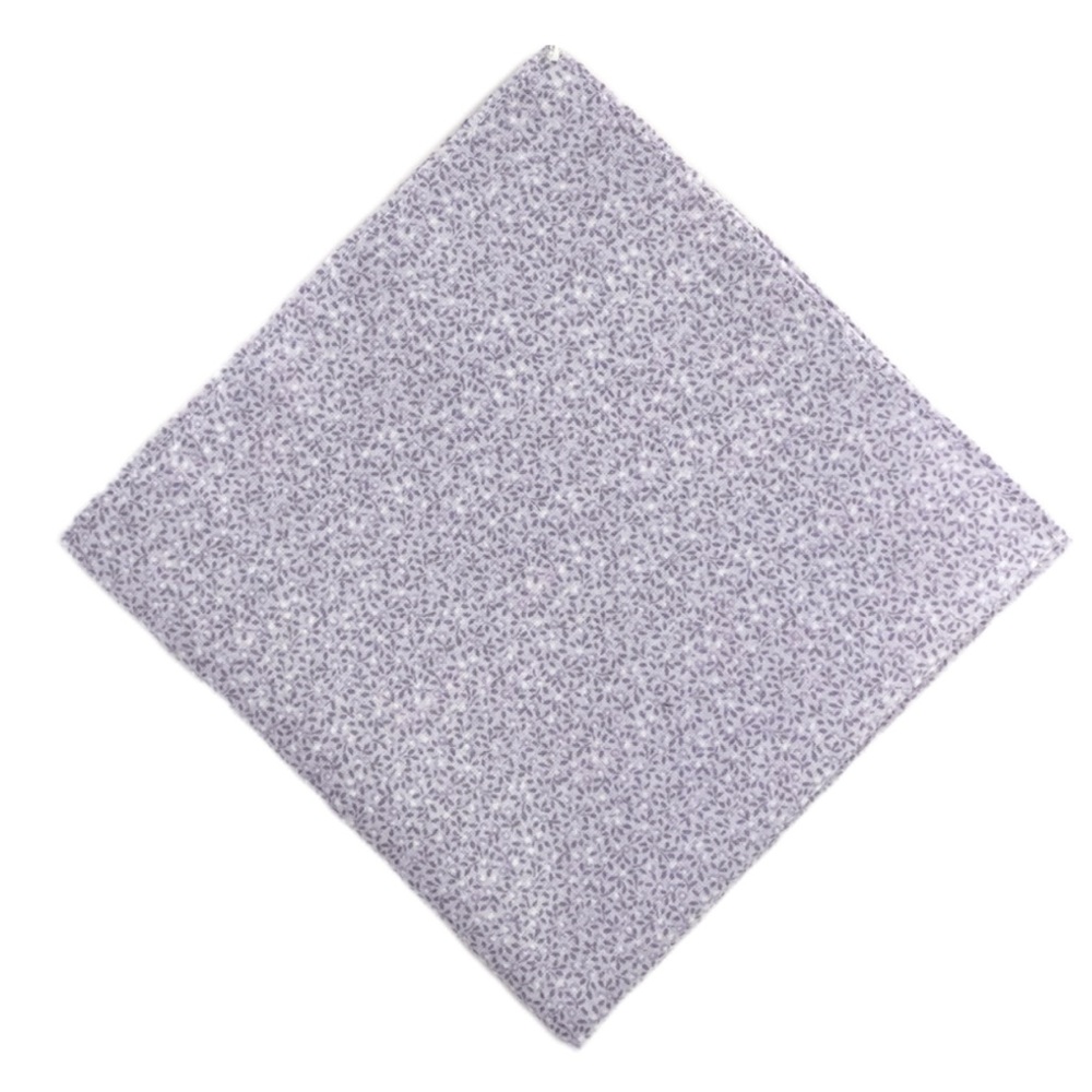 Lavender Micro Floral Pocket Square Handkerchief